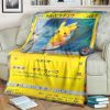 Pokemon Surfing Pikachu Blanket