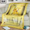 Pokemon Thicc Pikachu Blanket Quilt Rug Tumbler 2