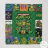 Teenage Mutant Ninja Turtles All Over Printed Quilt Blanket