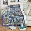 To My Wife You Are The Only One I Want By My Side Full Printing Blanket
