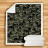 Toy Fox Terrier Camo Blanket
