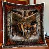 Viking Wolves And Owls All Over Printed Blanket