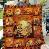 Winnie The Pooh Happy Halloween Blanket Quilt