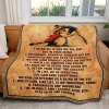 Wrestling Life Lessons Fleece Blanket