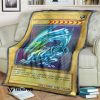 Yu Gi Oh Blue Eyes White Dragon 1St Edition Blanket 2