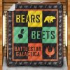 Bears Beets Battlestar Galactica Blanket