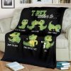 Cute T Rex Premium Blanket