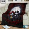 Cute Jack Skellington And Sally Premium Blanket