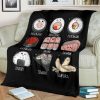 Cute Sushi Premium Blanket