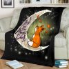 Cute Fox Premium Blanket
