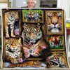 Huge Tiger Blanket